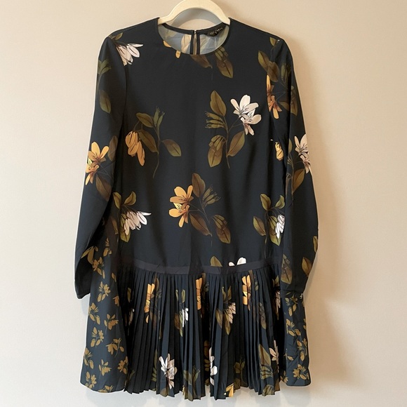 Ted Baker Dresses & Skirts - Ted Baker Danees Savanna Long Sleeve Tunic Dress, Dark Blue